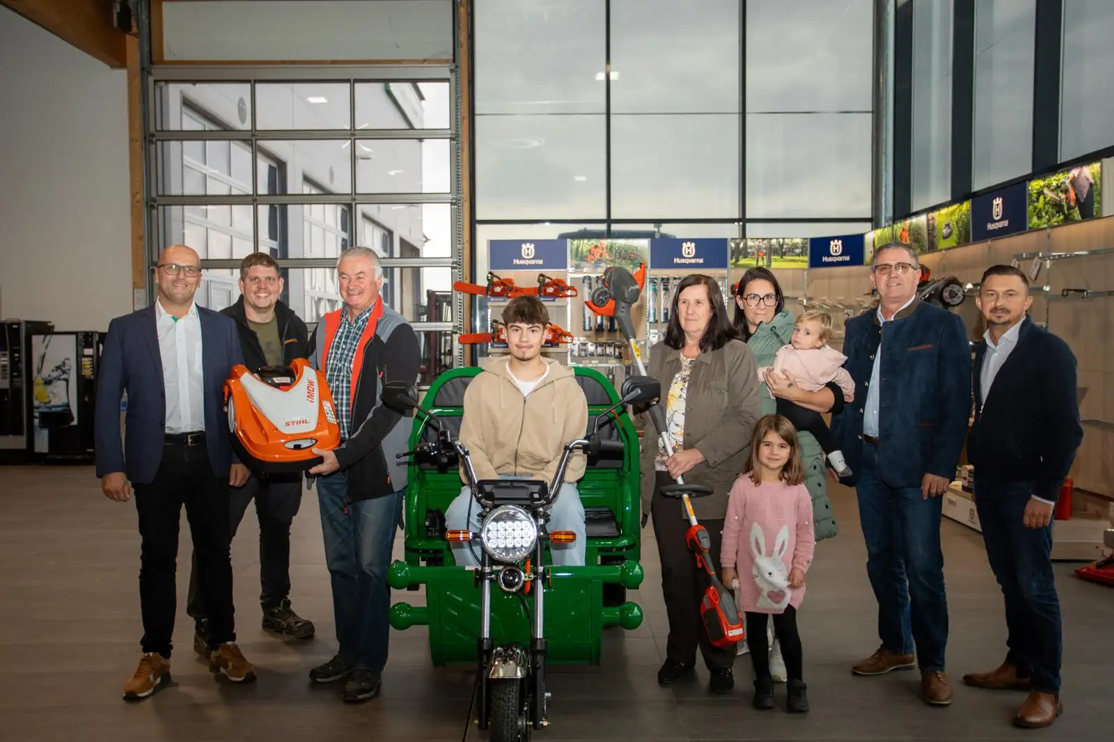 die glücklichen Gewinner des Gewinnspiels