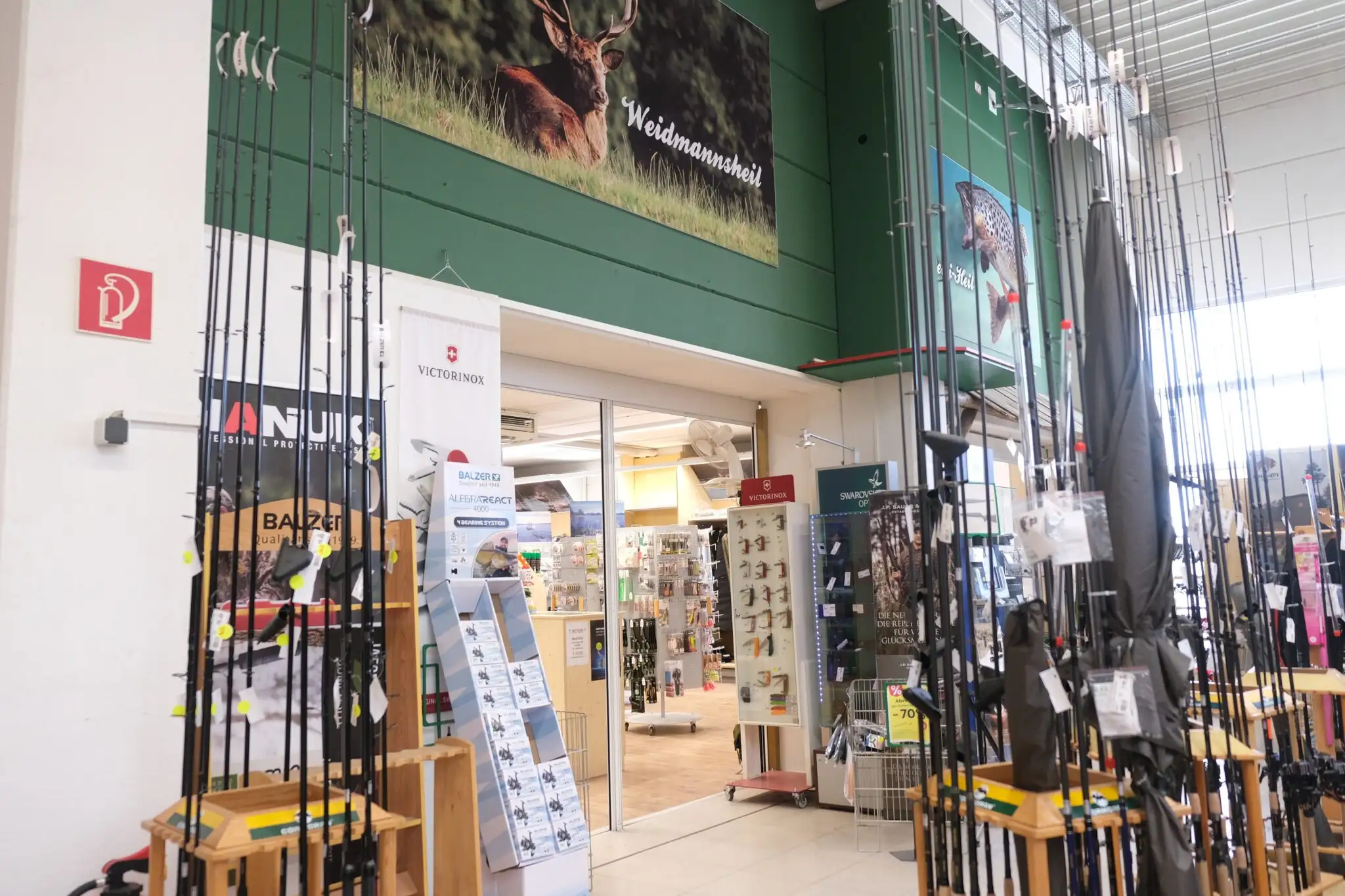 Der Jagdshop im Lagerhaus Horn