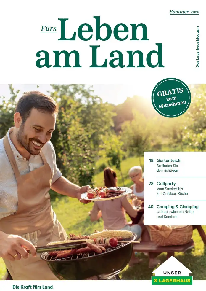 Titelseite Fürs Leben am Land Magazin Sommer 26