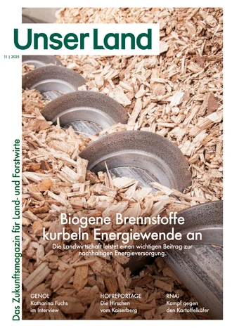 Coverbild der Unser Land Ausgabe November 25